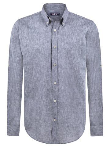 JIMMY SANDERS Hemd in navy