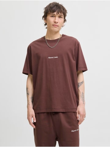 Jack & Jones T-shirt in Deep Mahogany