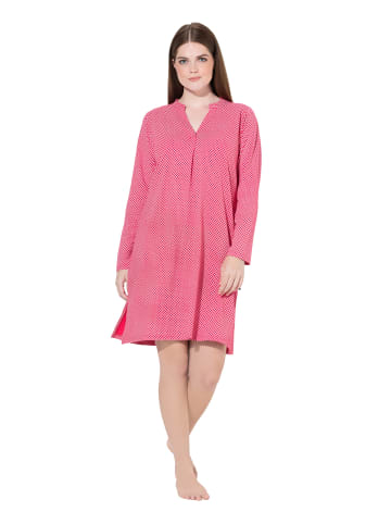 Ulla Popken Nachthemd in magenta