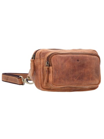 Greenburry Vintage Gürteltasche Leder 20 cm brown
