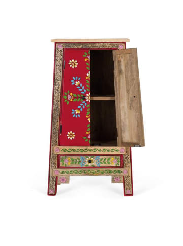 Giner y Colomer Handbemalter Kommode aus Mangoholz in Multicolored