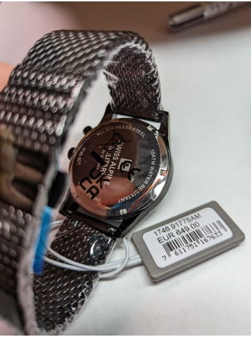 Swiss Alpine Military by Grovana Analoguhr für Herren in Schwarz