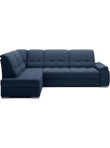 MF Design Saido Recamiere Links in Blau -  (L) 272 x (B) 272 x (H) 95 cm
