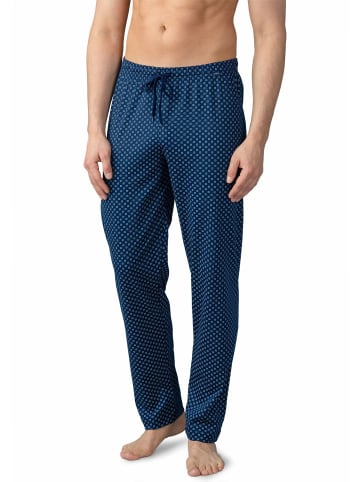 Mey Pyjama kurz für Herren in blau