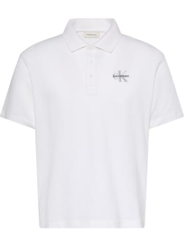 Calvin Klein Polo in Weiß