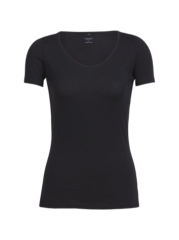 icebreaker Siren SS Sweetheart in Schwarz