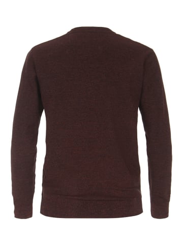 CASAMODA Rundhalspullover für Herren in orange