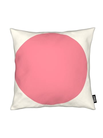 Juniqe Kissen "Pink Moon" in Rosa