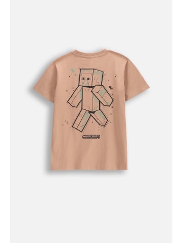 Coccodrillo T-Shirt mit kurzen Ärmeln in beige