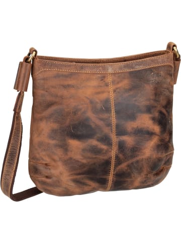 Greenburry Beuteltasche Vintage 1655A in Sattelbraun