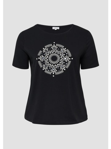 s.Oliver T-Shirt in 99D0_schwarz