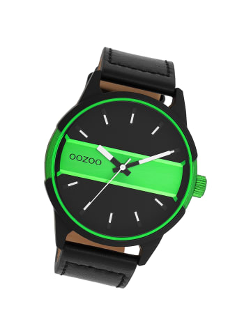 Oozoo Armbanduhr Oozoo Timepieces forest grün extra groß (ca. 48mm)