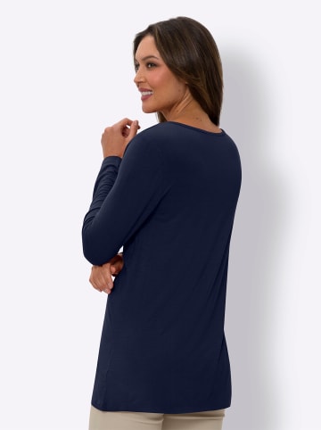 Sieh an! Longshirt in marine