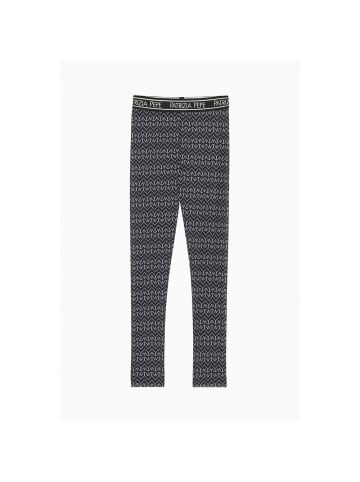 Schwarz Polyester Leggings