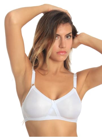 Sassa 2er Sparpack Soft BH ohne Bügel in Weiss puder