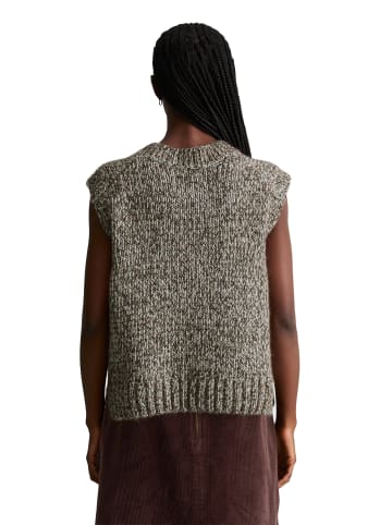Marc O'Polo DENIM Ärmelloser Cardigan relaxed in Medium Beige