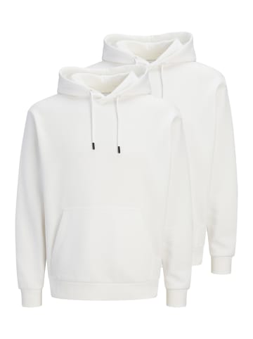 Jack & Jones Sweatshirt / Hoodie Bradley in Cloud dancer