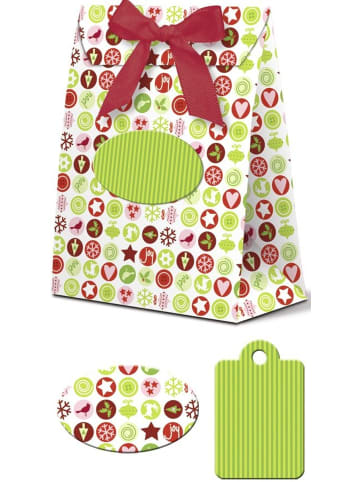 Buntpapierfabrik Ludwig Bähr Geschenkbox Celina 9,5x12,5x5cm Packung mit 5 Stück Motiv: 48