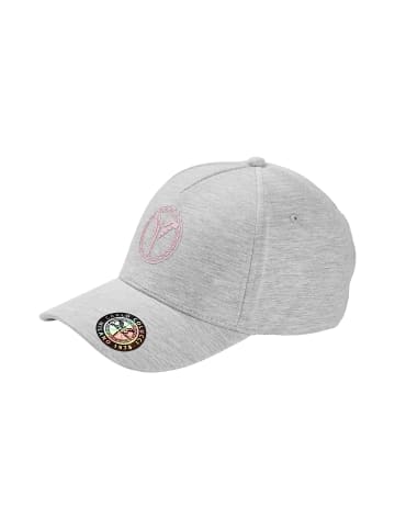 Carlo Colucci Baseball Cap D'Elia in Grau Meliert