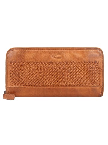 Camel Active Wave Geldbörse RFID Schutz Leder 19 cm in cognac