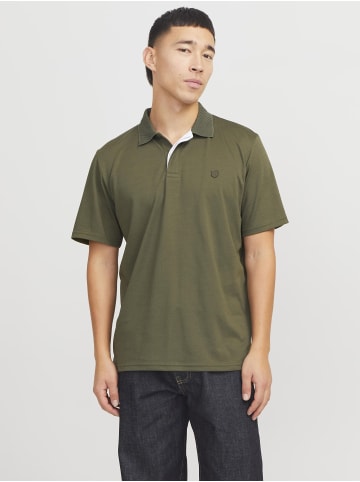 Jack & Jones Poloshirt in Olive Night