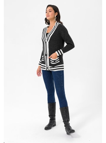 Felix Hardy Strickjacke in Anthrazit
