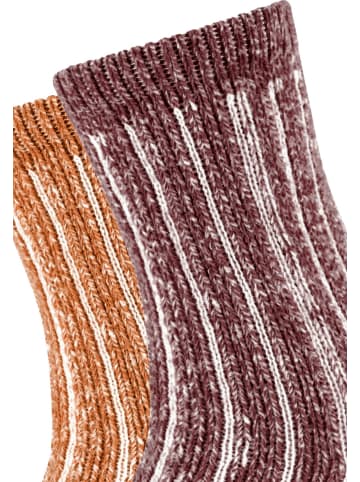 S. Oliver Sockenbox 3er Pack warm & cozy in syrah