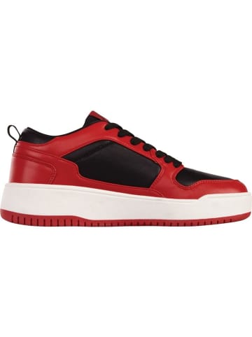 Kappa Sneaker "Low Cut Sneaker" in Rot