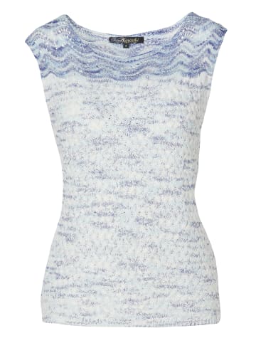KOROSHI JERSEY TRICOT in blau
