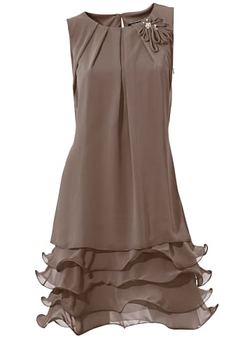 Heine Cocktailkleid in taupe