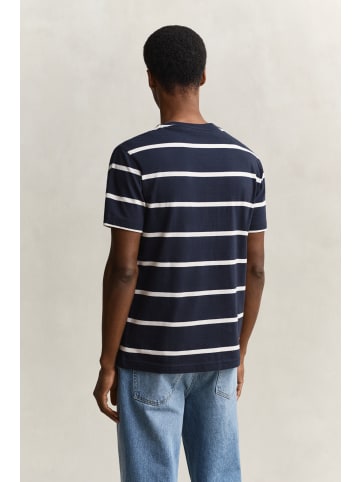 Gant T-Shirt in marine ecru - 0003