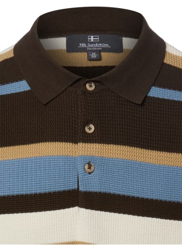 Nils Sundström Poloshirt in mehrfarbig