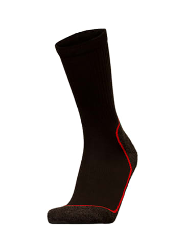 UphillSport Socken KEVO in Black, red