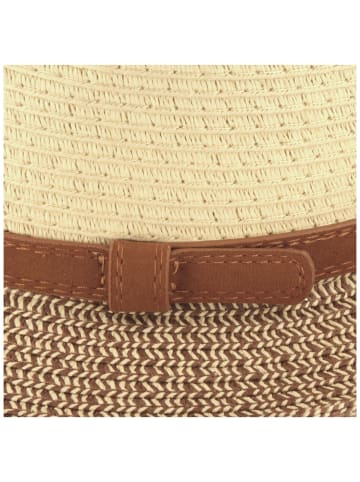 BREITER Strohhut in beige