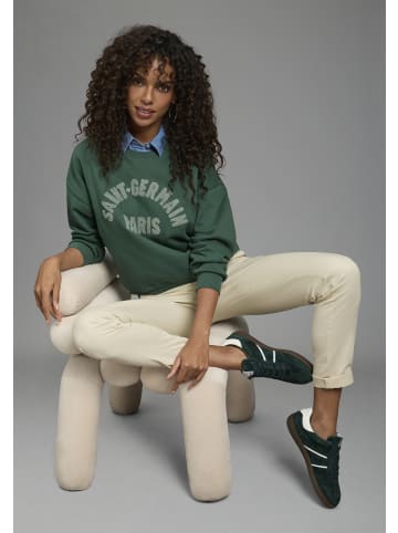 Laura Scott Sweatshirt in dunkelgrün