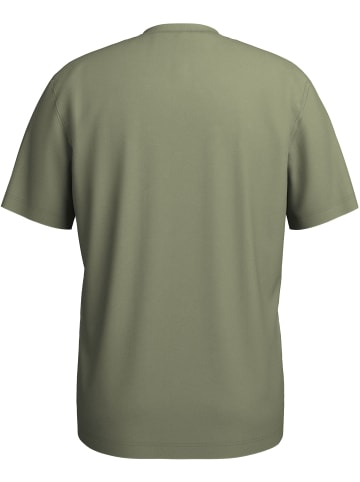 Man's World Rundhalsshirt in khaki