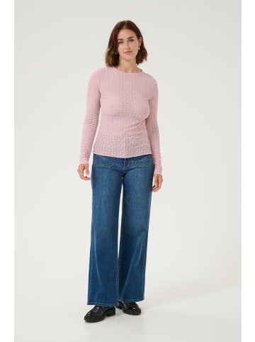 Kaffe Langarm-Bluse KAnomi in Burnished Lilac