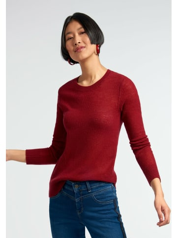 include Pullover cashmere in bordeaux
