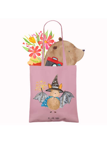 Mr. & Mrs. Panda Schultasche Fledermaus Zauberer ohne Spruch in Rosa Pastell