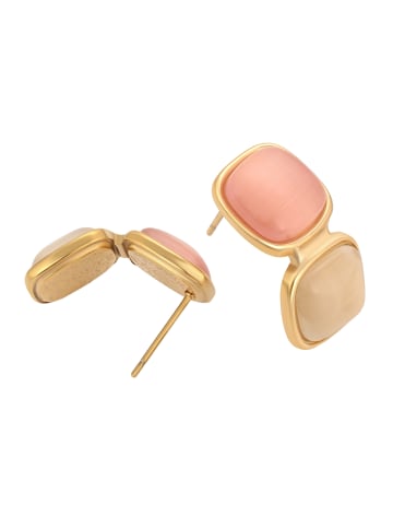 NAEMI Women Earrings in Rose Gold  Pink