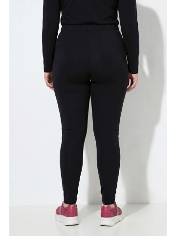Ulla Popken Leggings in schwarz