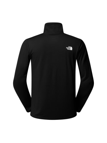The North Face Langarmshirt 24/7 1/4 Zip Tee in Schwarz