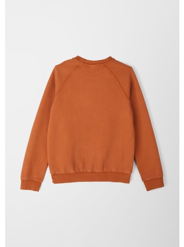 s.Oliver Sweatshirt langarm in Orange