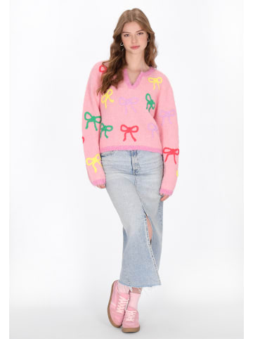 myMo Women Sweater in rose