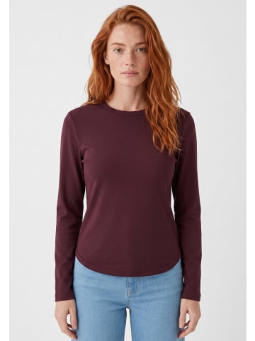 Organication Longsleeve "WOR22207" in Dark Wine
