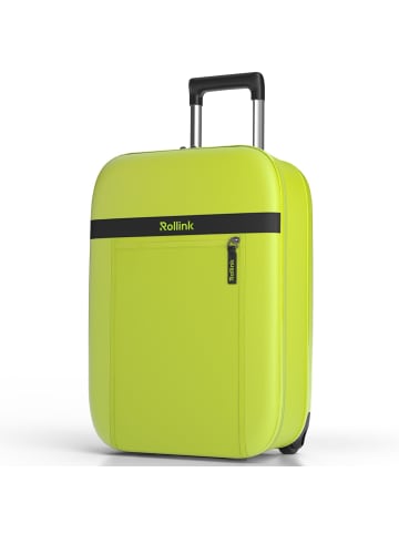 rollink Aura Cabin faltbarer 2-Rollen Kabinentrolley S 55 cm in limeade