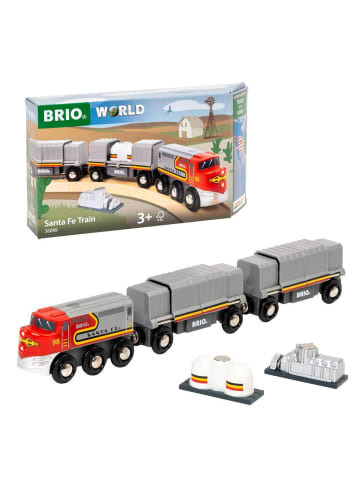 Brio Brio Aktionsspiel Trains of the World Santa Fe Zug in bunt