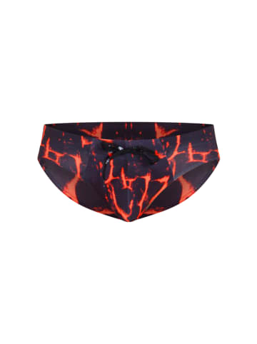 Oboy Beach-Slip B54 in schwarz/orange