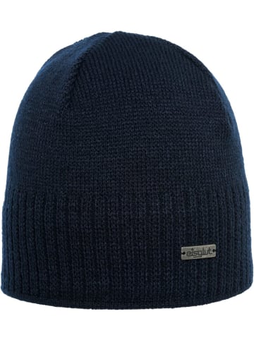 Eisglut Strickmütze in blau