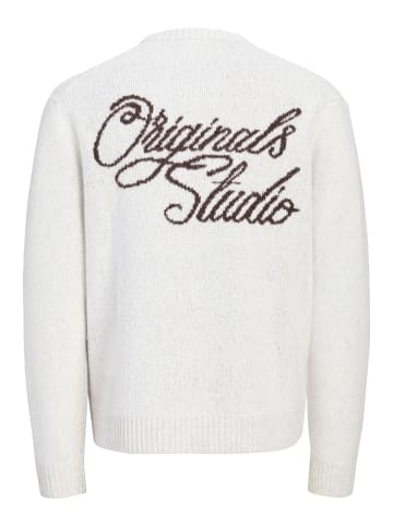 Jack & Jones Strickpullover in Sea Salt